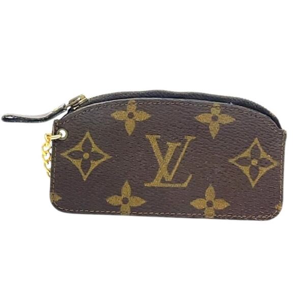 Louis Vuitton Monogram Old Pochette Cles Coin Case W/Box - Picture 2 of 11